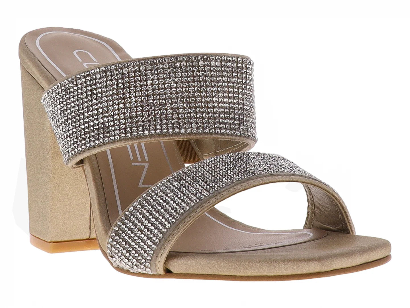 Zapatillas de Fiesta Clasben Color Oro