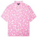 Floral Hawaiian Shirt Pink