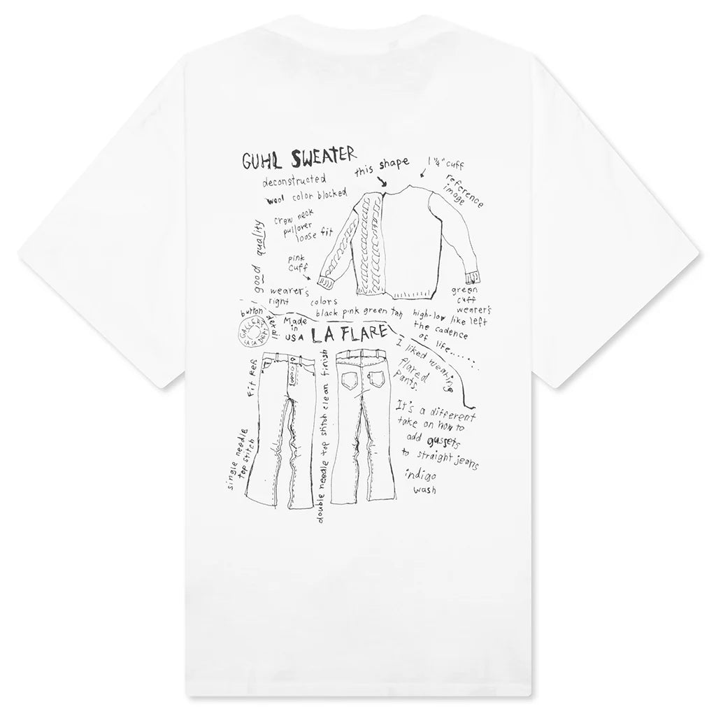 Moody Tee White