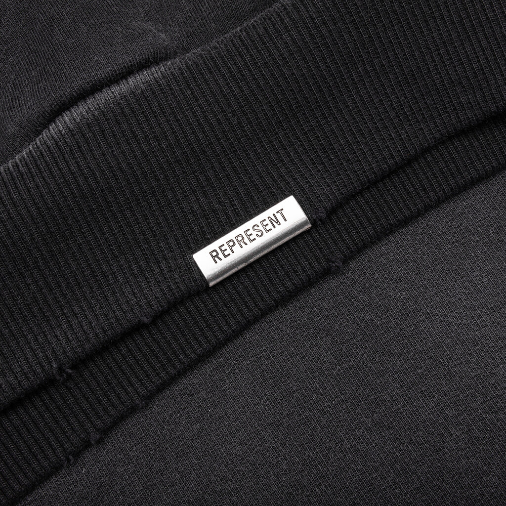 Atlas Hoodie Stained Black