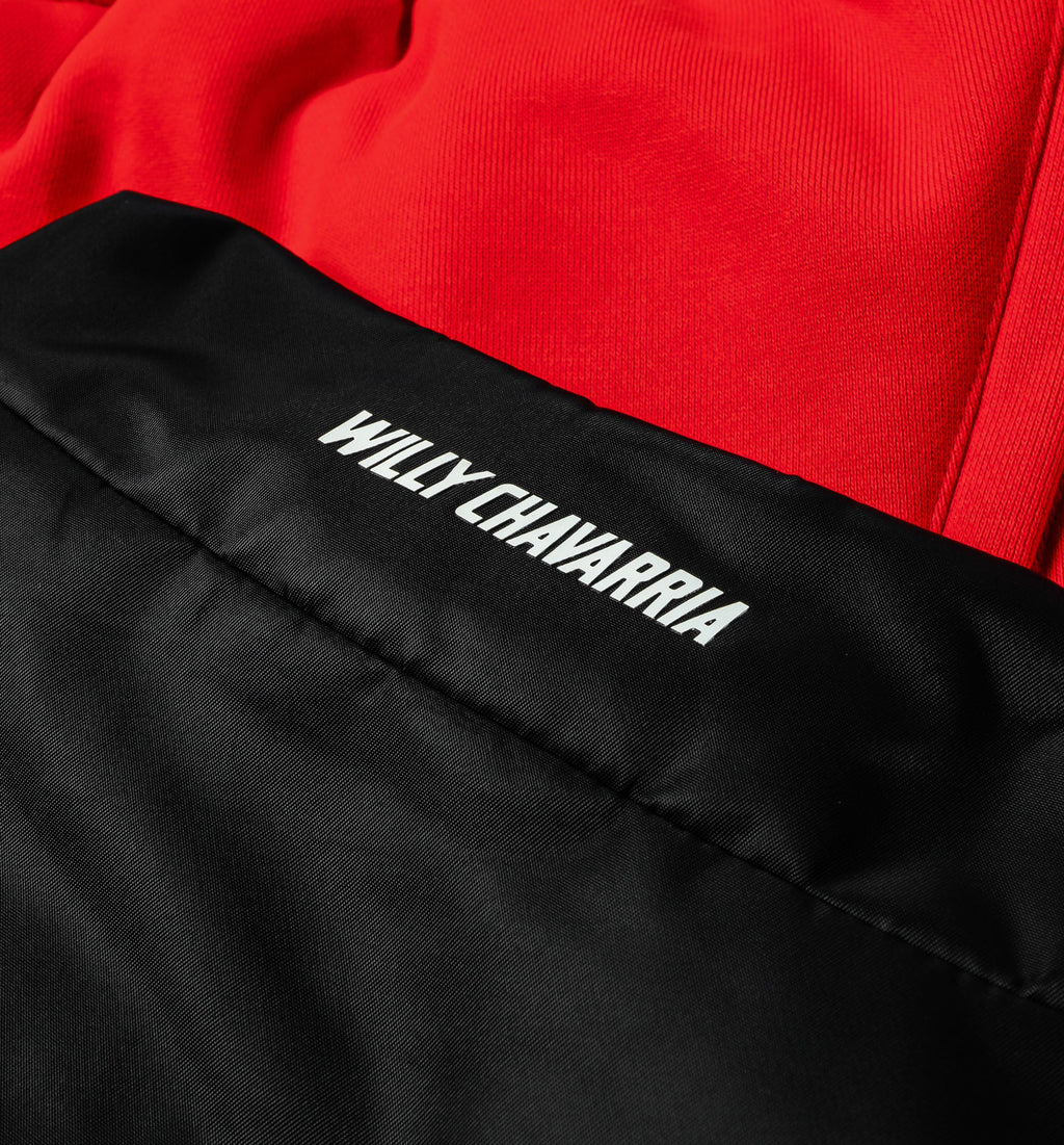 Willy Chavarria Gomez x Adidas Pullover Mens Sweater Black Red