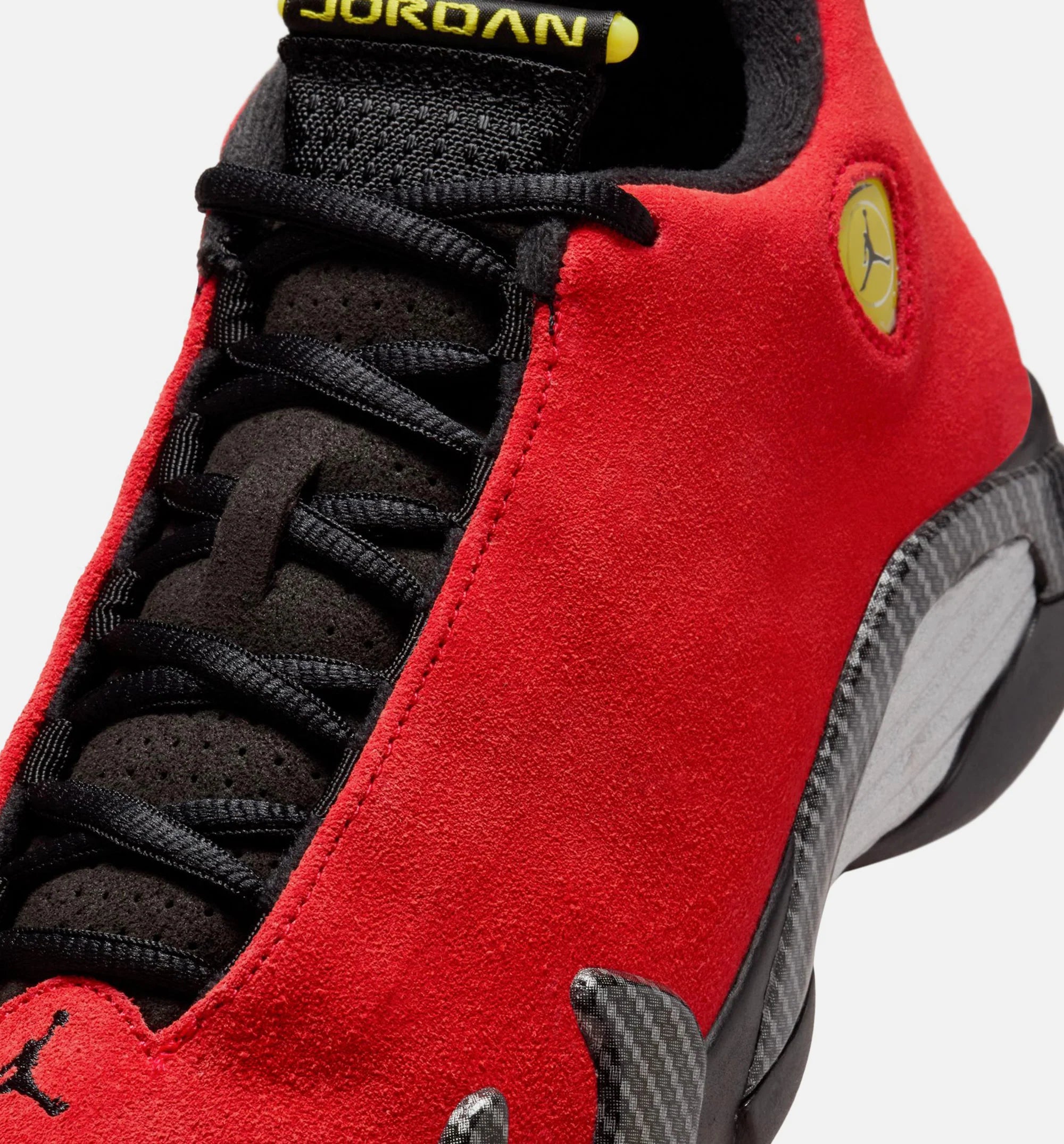Air Jordan 14 Retro Challenge Red Grade School Lifestyle Shoe Challenge Red Black Vibrant Yellow Anthracite Limit One Per Customer