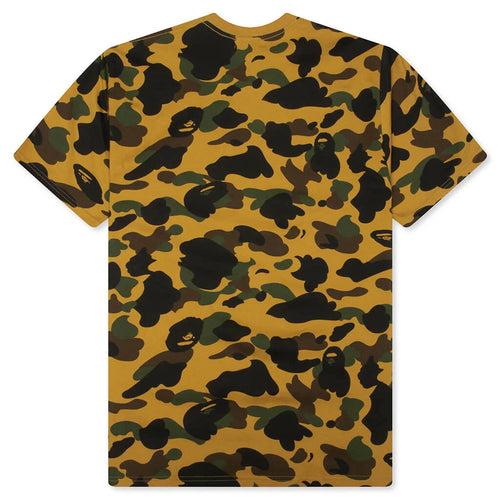 1st Camo College Tee Yellow
