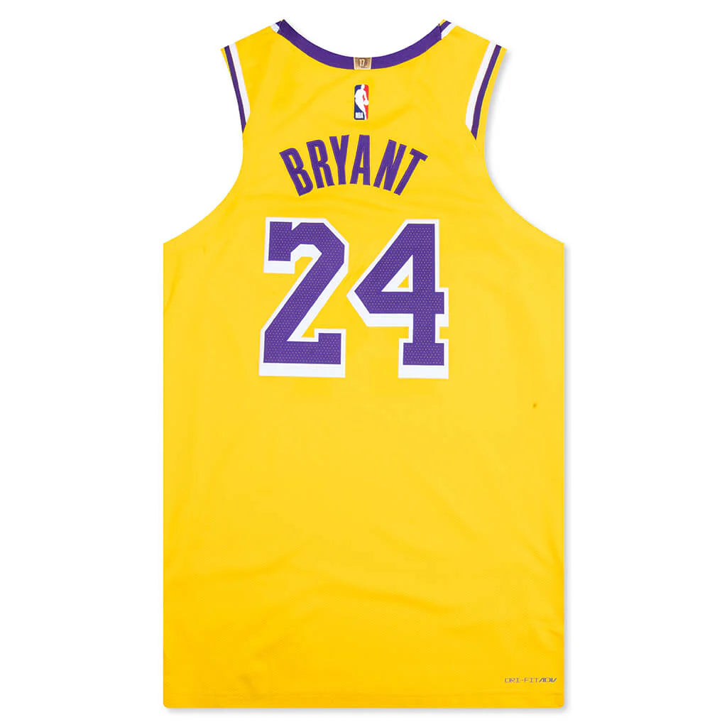 Dri FIT ADV NBA Authentic Jersey Los Angeles Lakers Icon Edition 2022 23 Amarillo Kobe Bryant 24