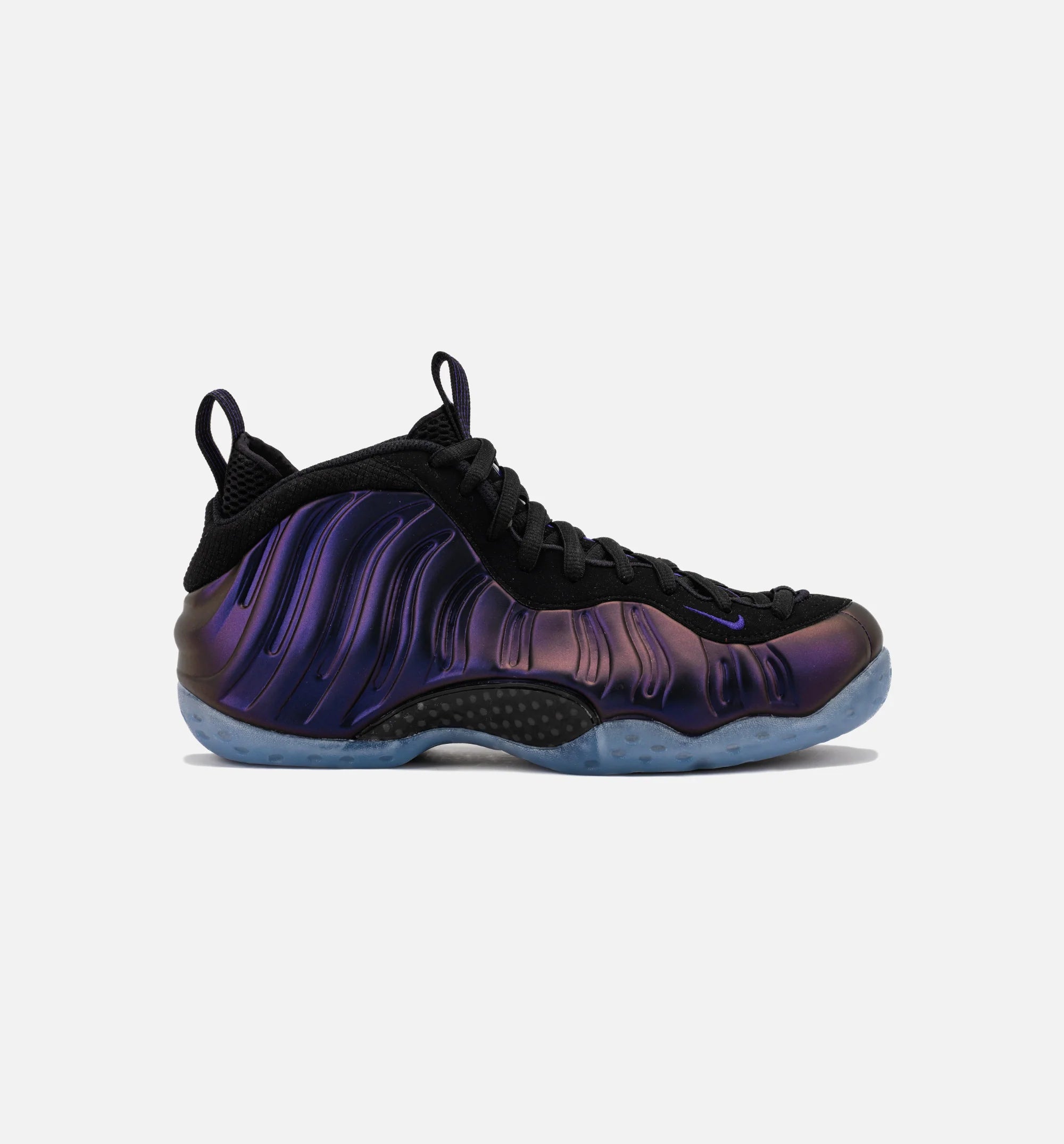 Air Foamposite One Varsity Purple Mens Lifestyle Shoe Black Purple