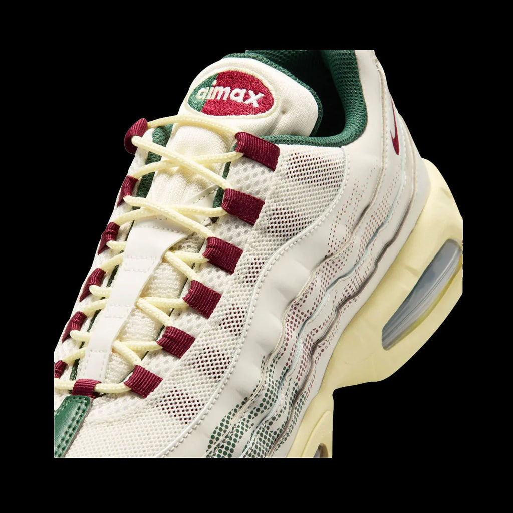 Nike Air Max 95 Big Bubble SE Phantom Team Red Fir Alabaster