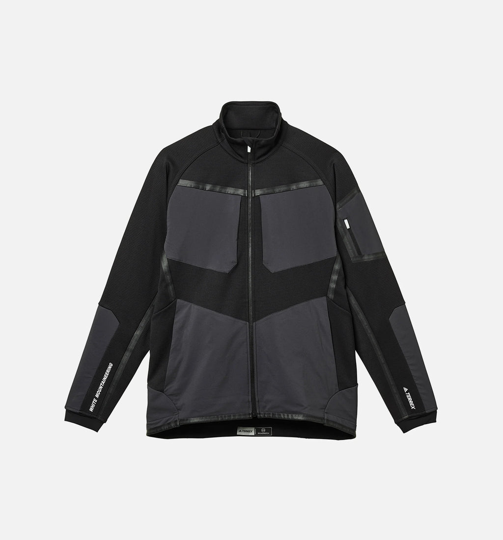 Stockhorn Fleece Mens Jacket Black White