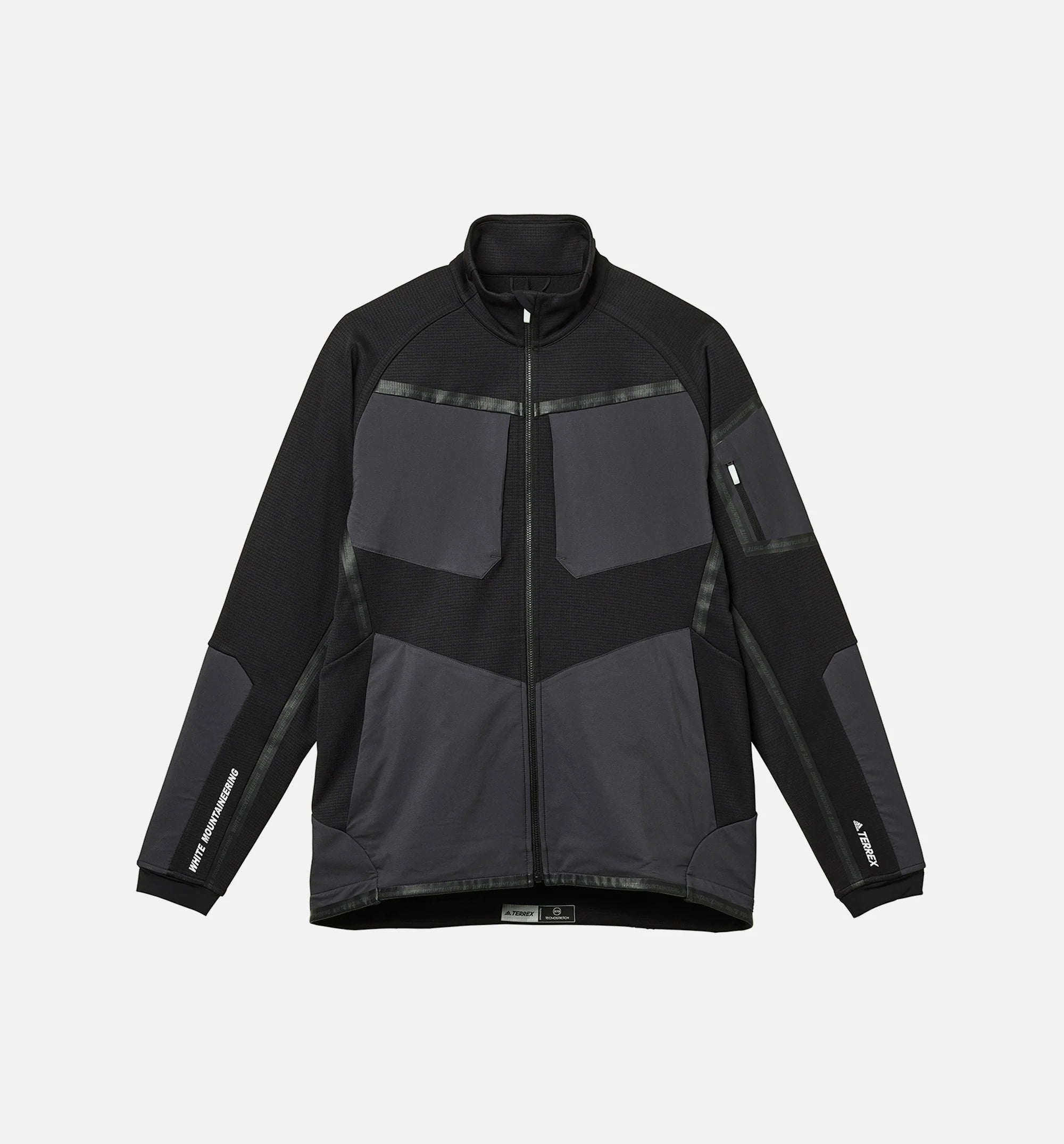 Stockhorn Fleece Mens Jacket Black White