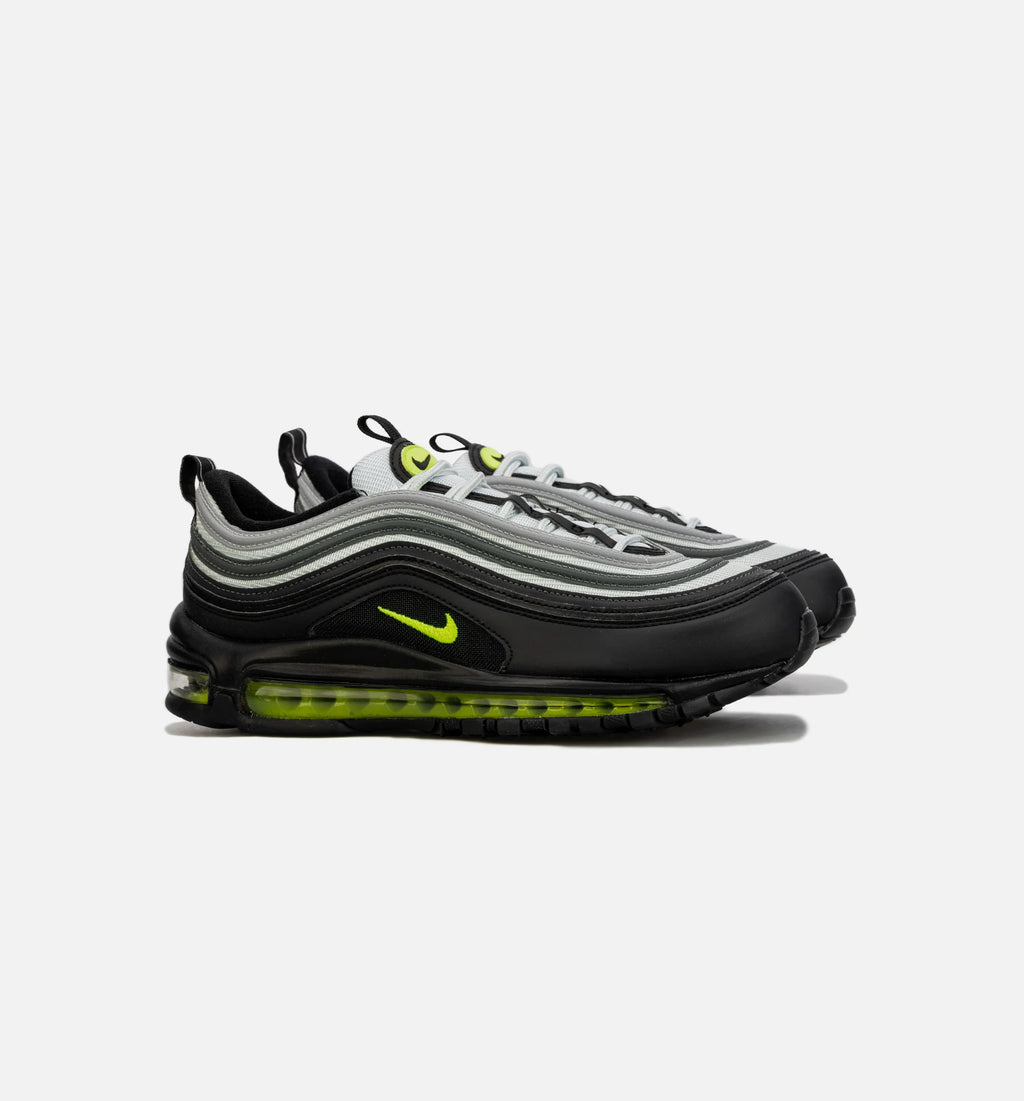 Air Max 97 Neon Mens Running Shoe Black Grey