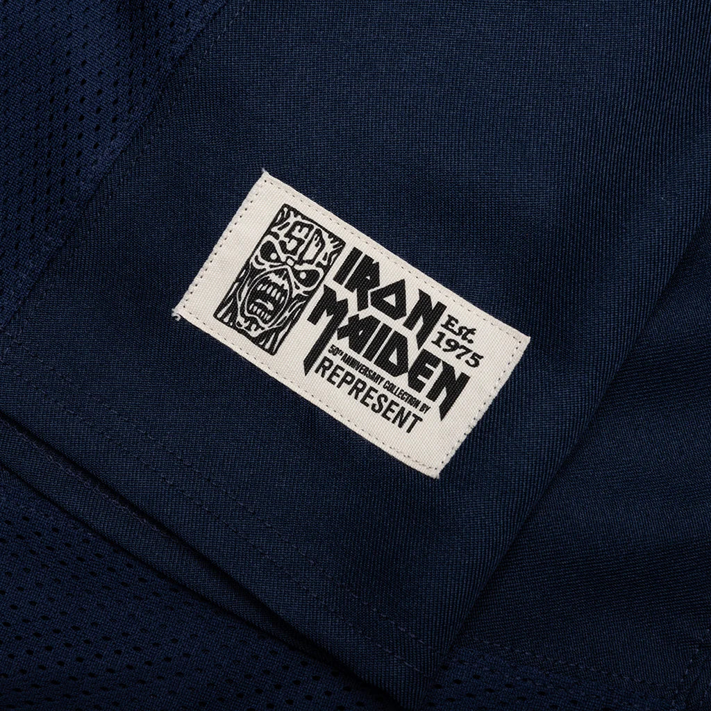 Represent x Iron Maiden Anniversary Jersey Mid Blue
