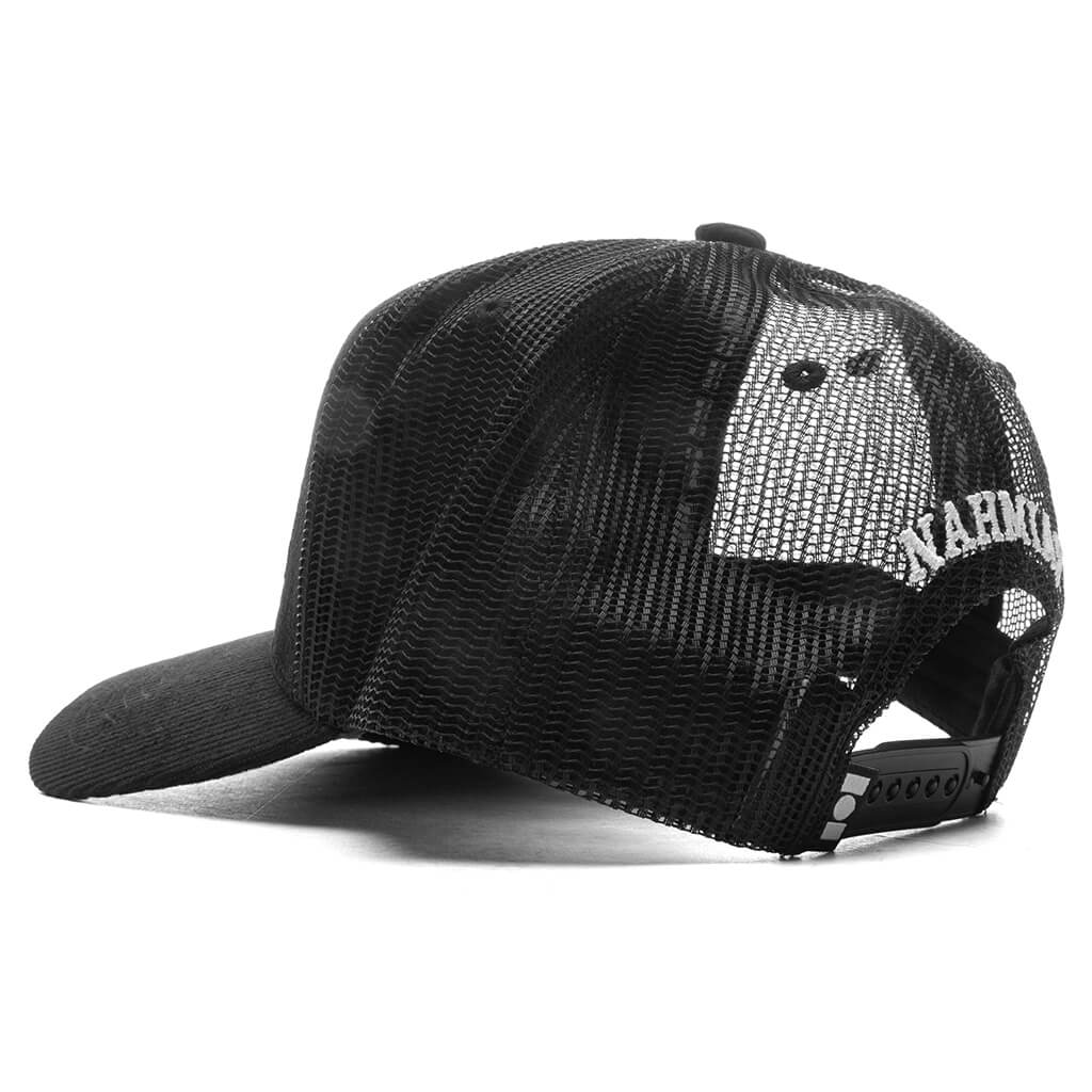 Summerland Corduroy Trucker Hat Black