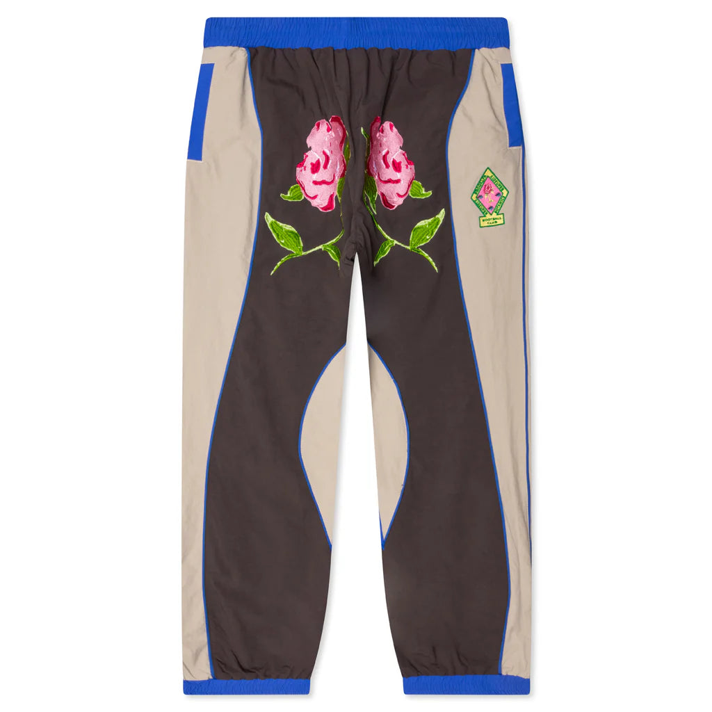 Brooklyn Botanics Tracksuit Bottoms Brown Blue
