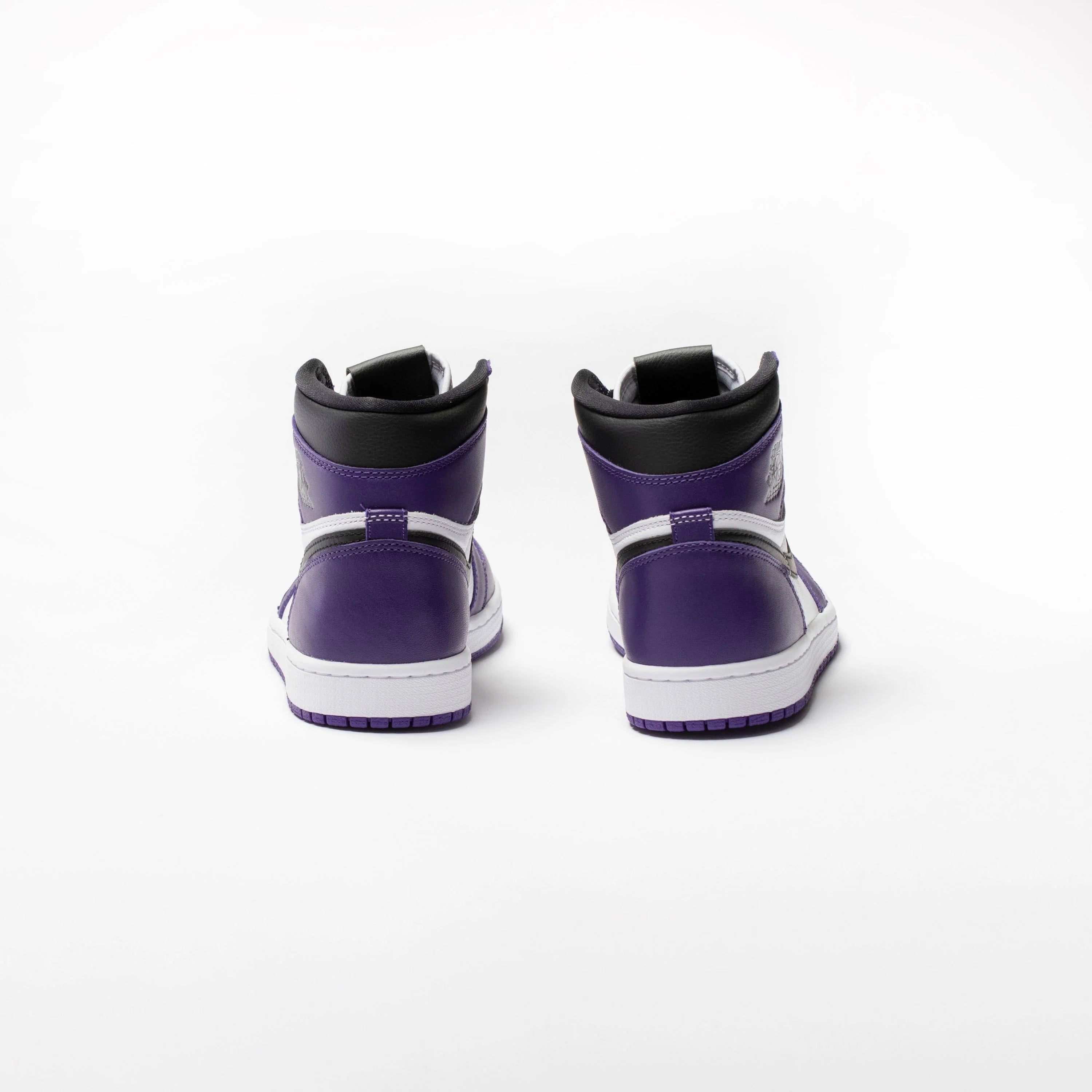 Air Jordan 1 Retro High Top OG Mens Lifestyle Shoe White Court Purple Black Limit One Per Customer