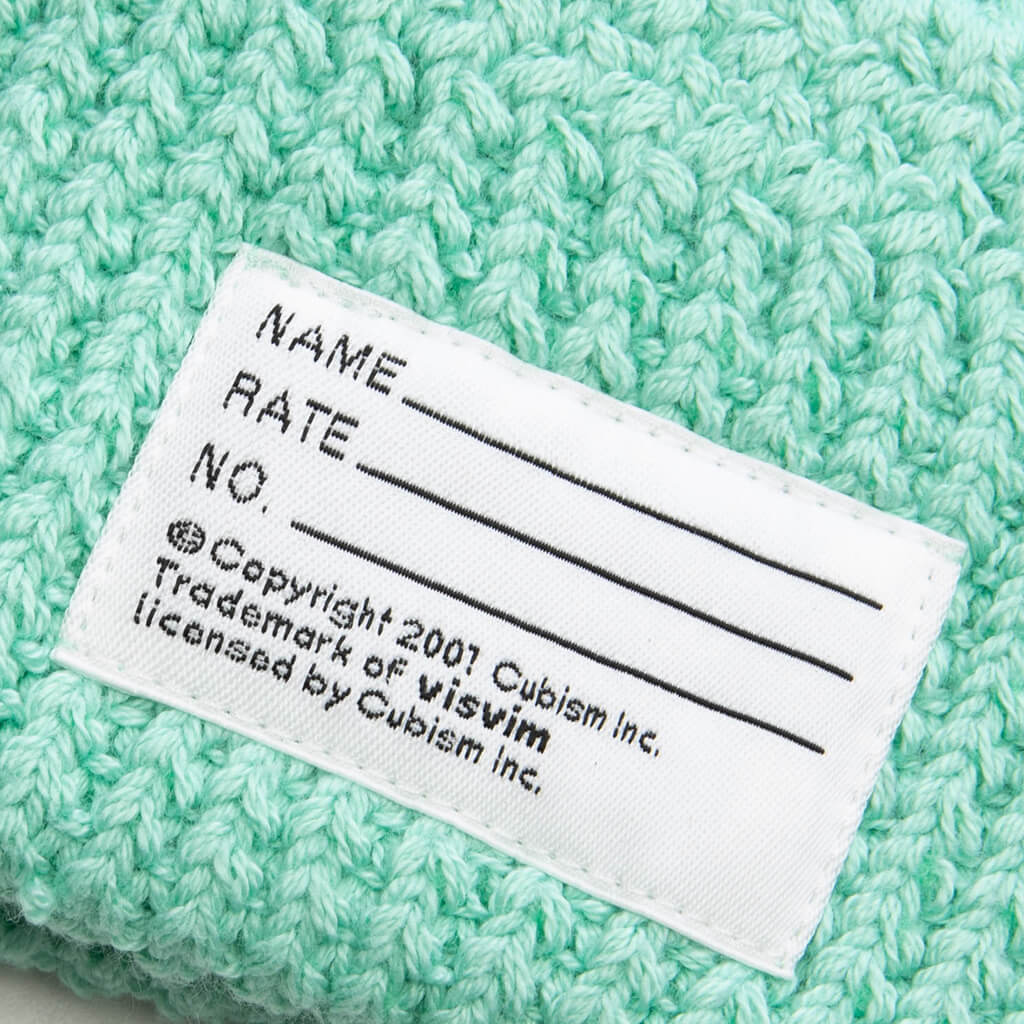 Knit Beanie Light Green