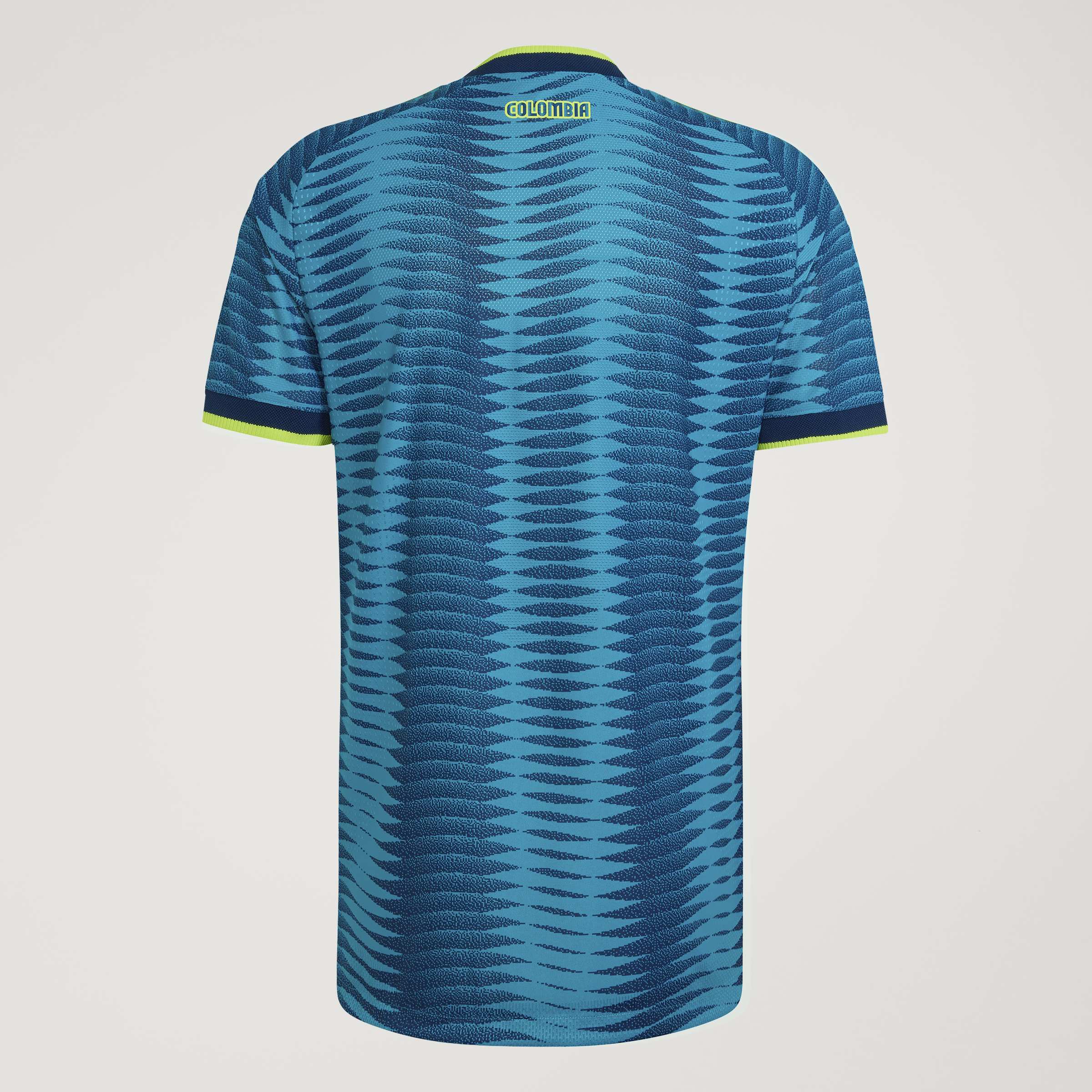 adidas Colombia Away Authentic Mens Soccer Jersey 2026 Mistery Petrol Navy