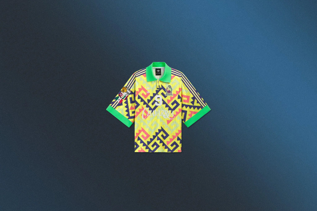 adidas Originals x Willy Chavarria P Jersey Solar Lemon Pure Purple Solar Turbo