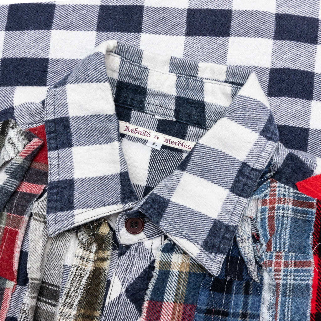 Needles Flannel Shirt Ribbon Shirt Assorted