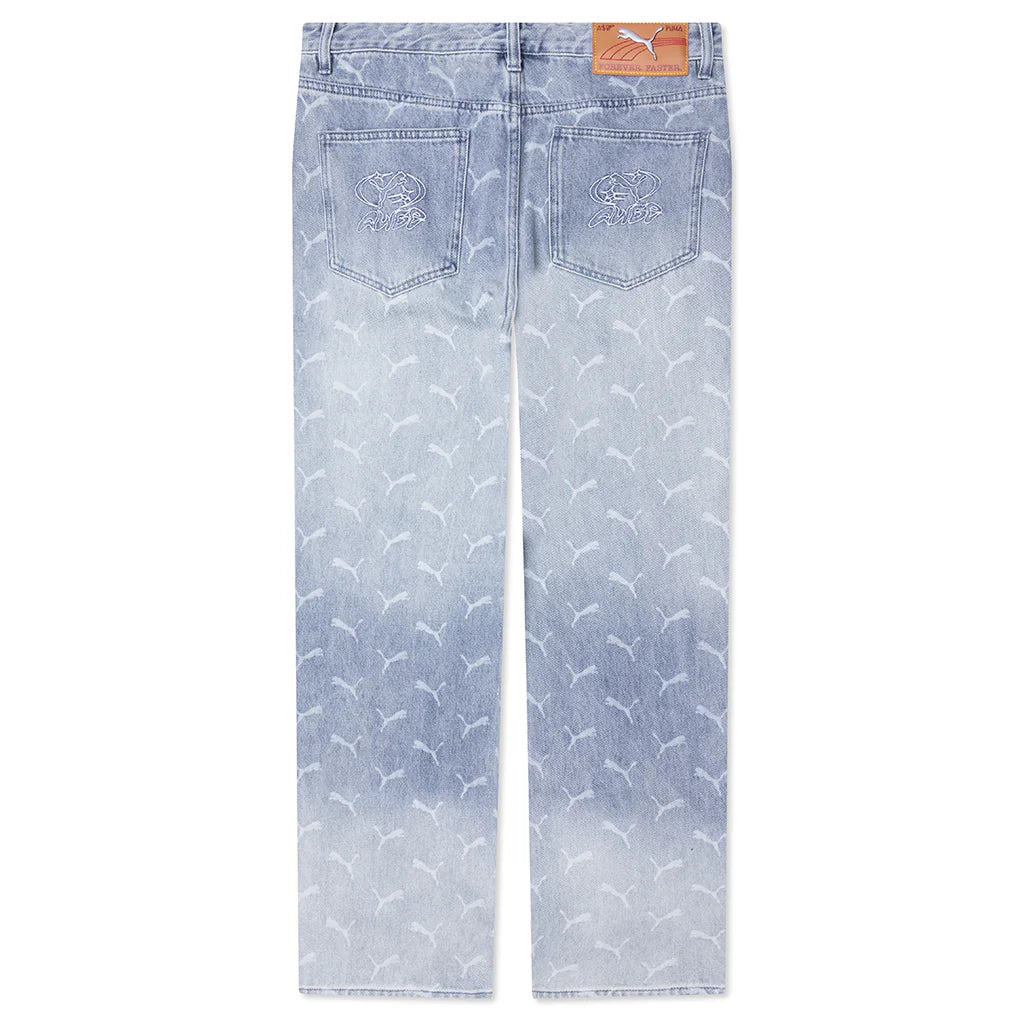 Puma x AAP Rocky Laser Monogram Denim Faded Denim