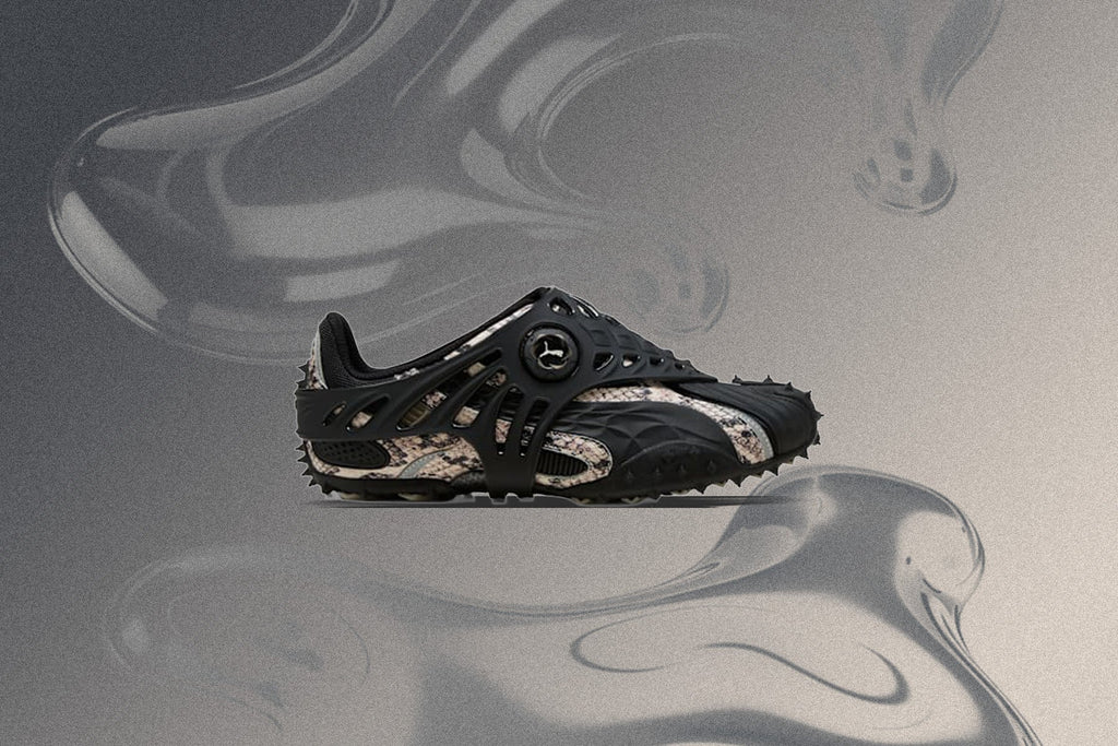 Puma x AAP Rocky Mostro Gabbia Snake Totally Taupe Black