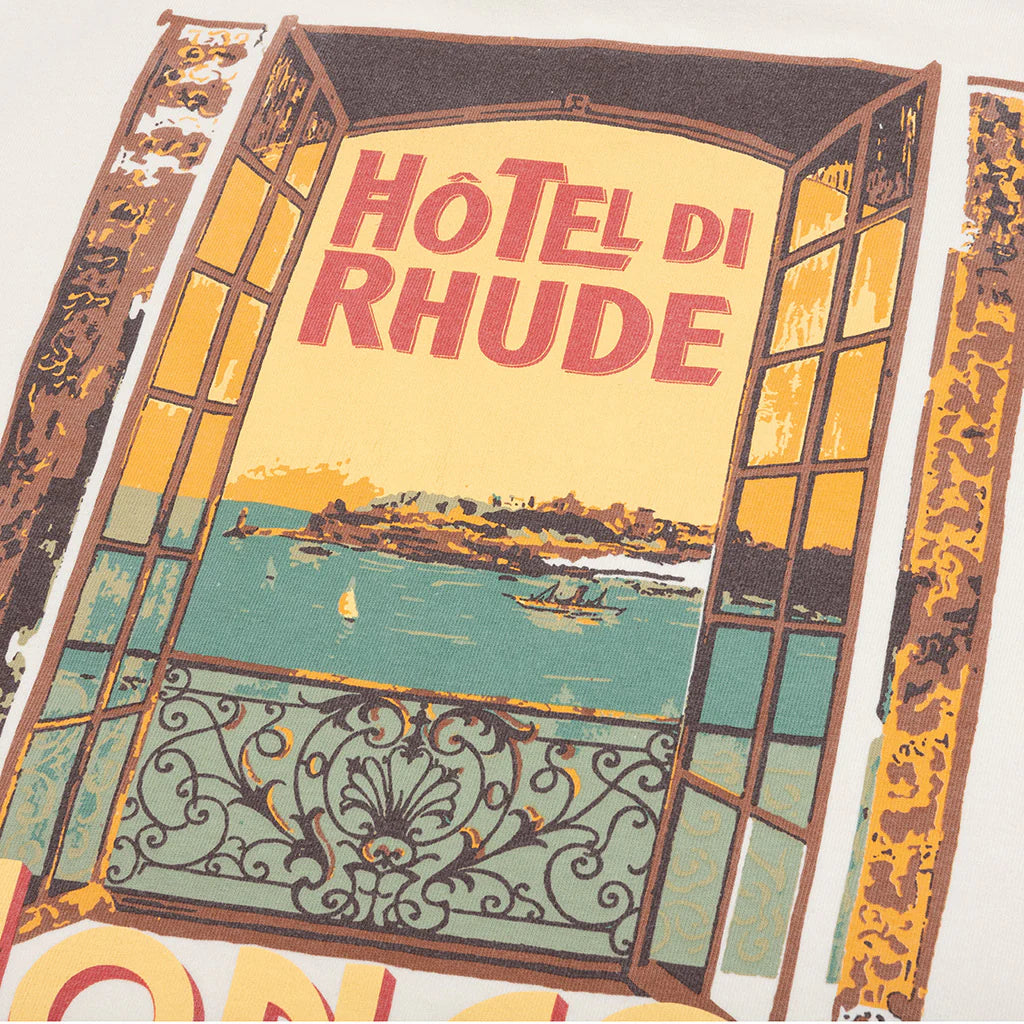 Hotel Di Monaco Tee Vintage White