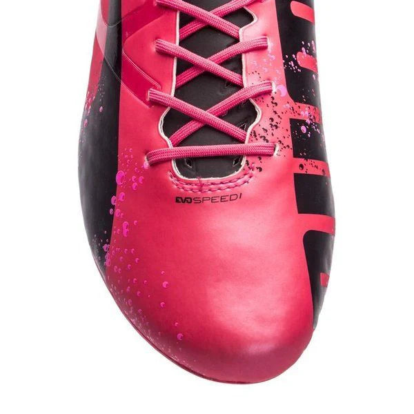 PUMA Evospeed 13 FG Firm Ground Soccer Cleats Camelia Pink