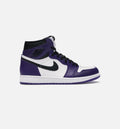Air Jordan 1 Retro High Top OG Mens Lifestyle Shoe White Court Purple Black Limit One Per Customer