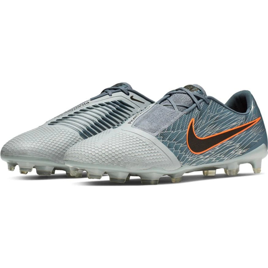 Nike Phantom Venom Elite FG Firm Ground Soccer Cleats Wolf Grey Black Armory Blue