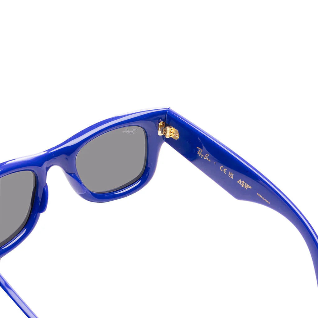 AAP Rocky x Ray Ban Wayfarer Puffer Polished Blue