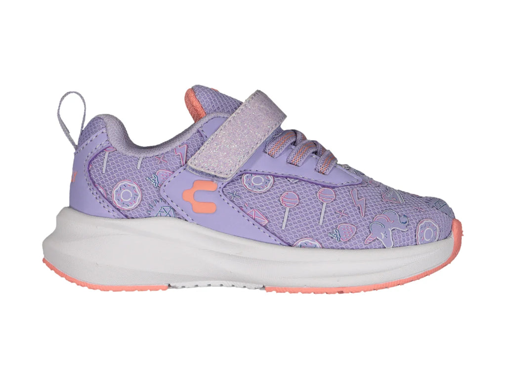 Tenis Charly Road Casual Morado para Niña