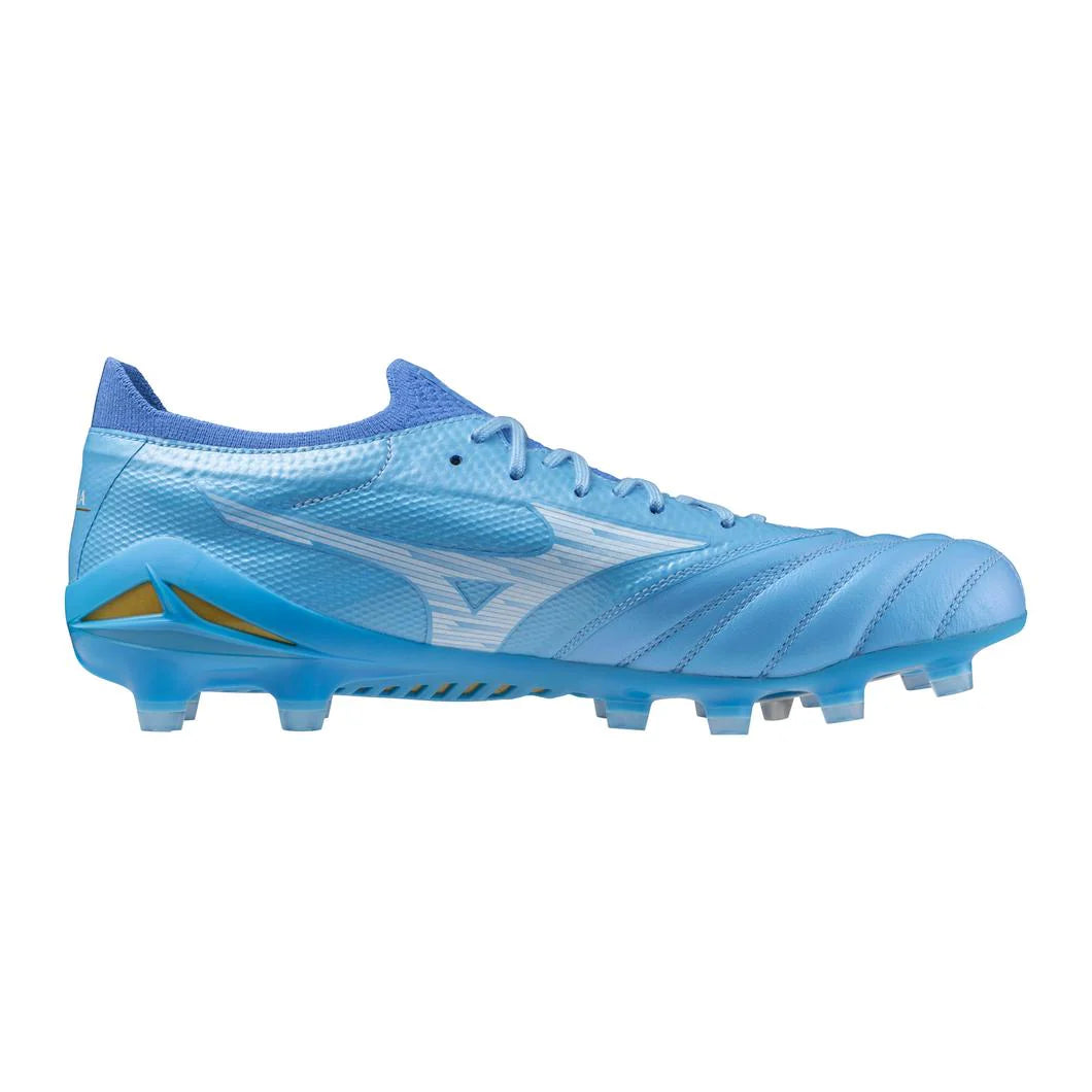 Mizuno Morelia Neo IV Beta Elite FG Firm Ground Soccer Cleats Sky Blue