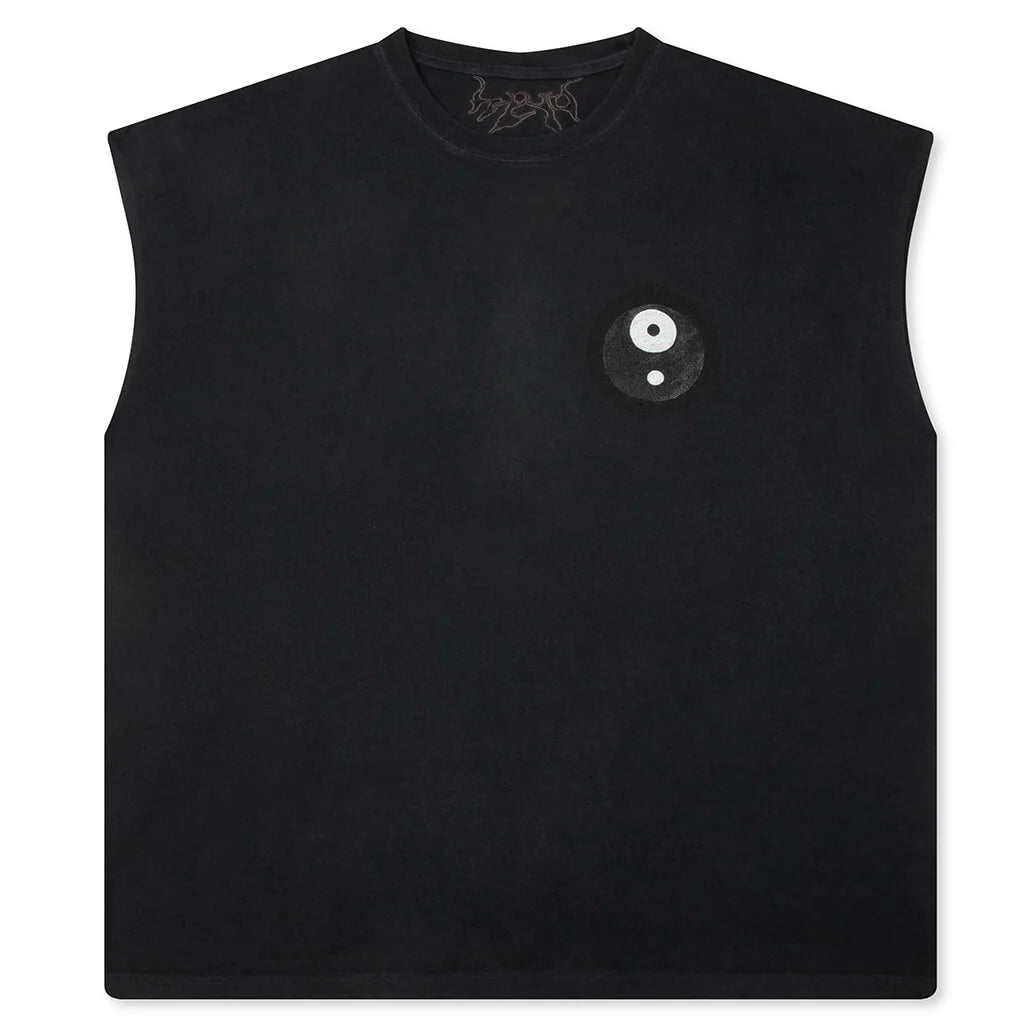 Orobouros Cutoff Tee Pigment Black