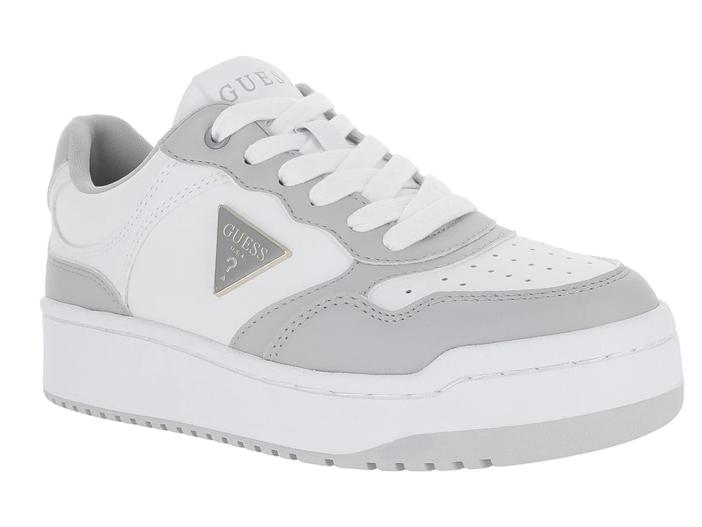 Tenis Guess Miram Blanco y Gris para Mujer