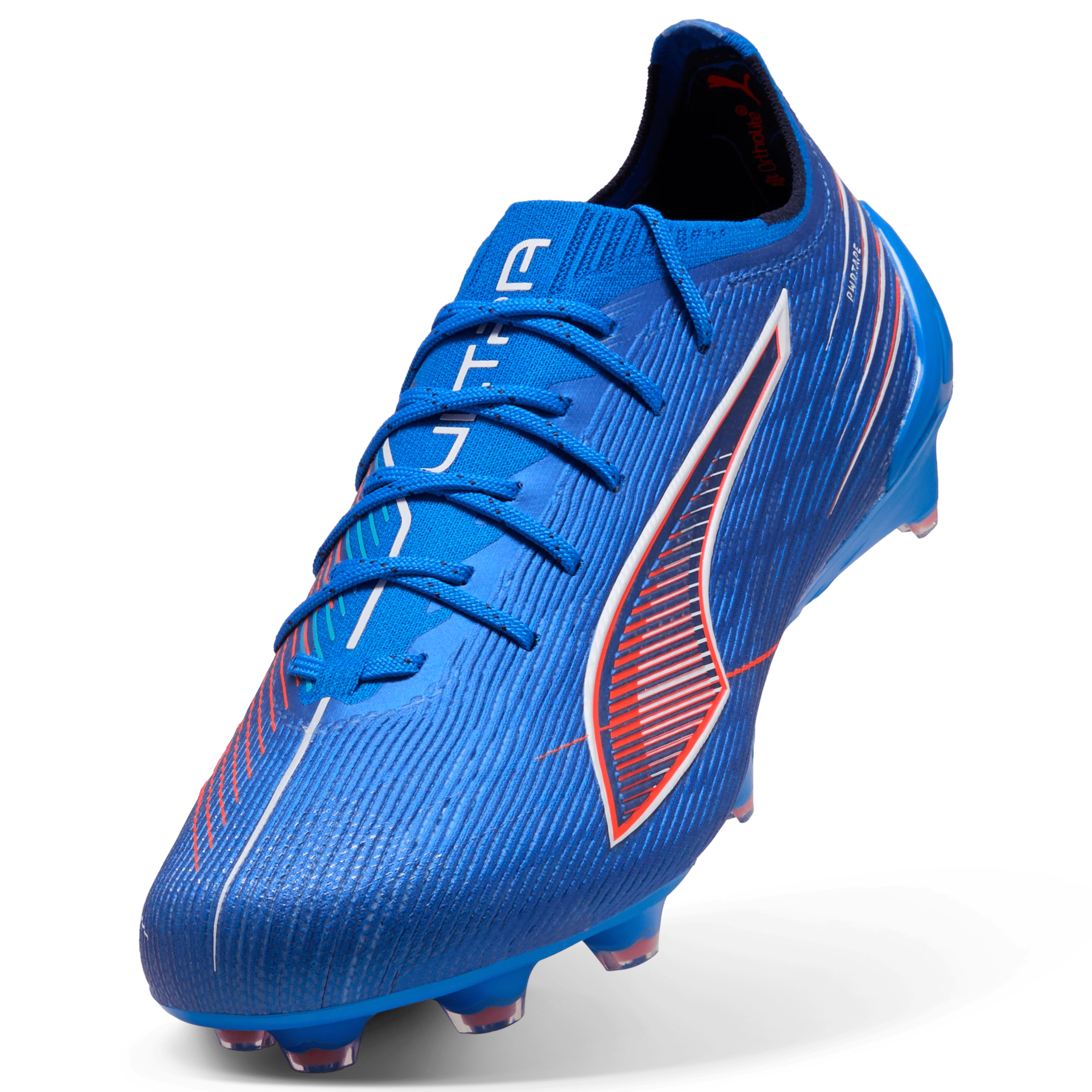 PUMA Ultra 6 Ultimate Womens Firm Ground Soccer Cleats Blue White