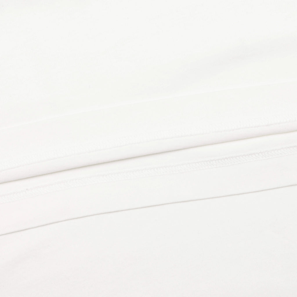Neck Logo T Shirt Off White Black