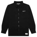 Over Shirt L S Black