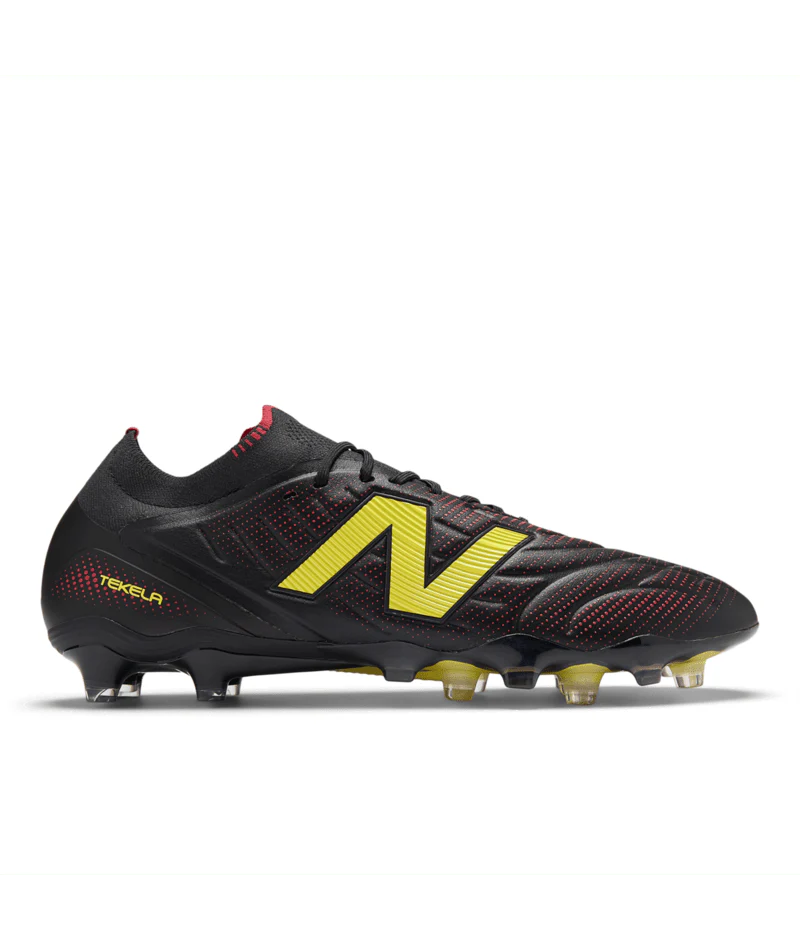 New Balance Tekela Elite Low Laced V5 FG Firm Ground Mens Soccer Cleats Black