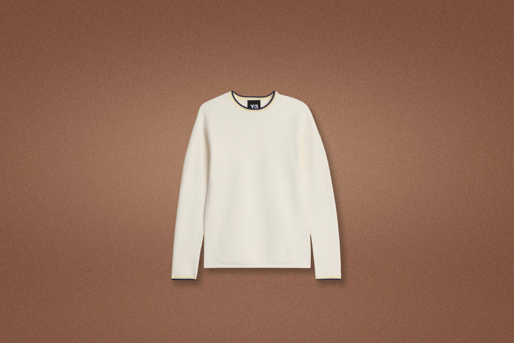 adidas Y 3 x Wales Bonner Knit Base Top Crew White