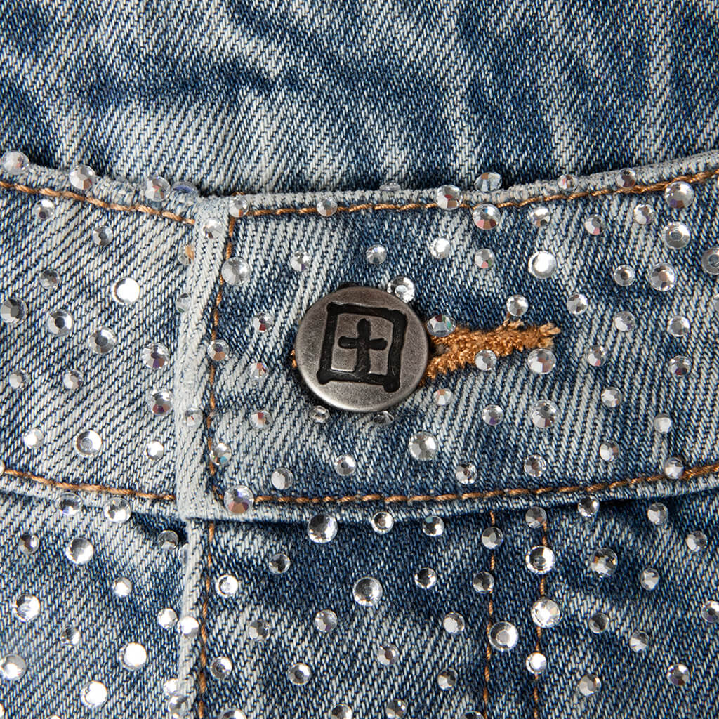 Maxx Operator Denim Short Duke Crystal