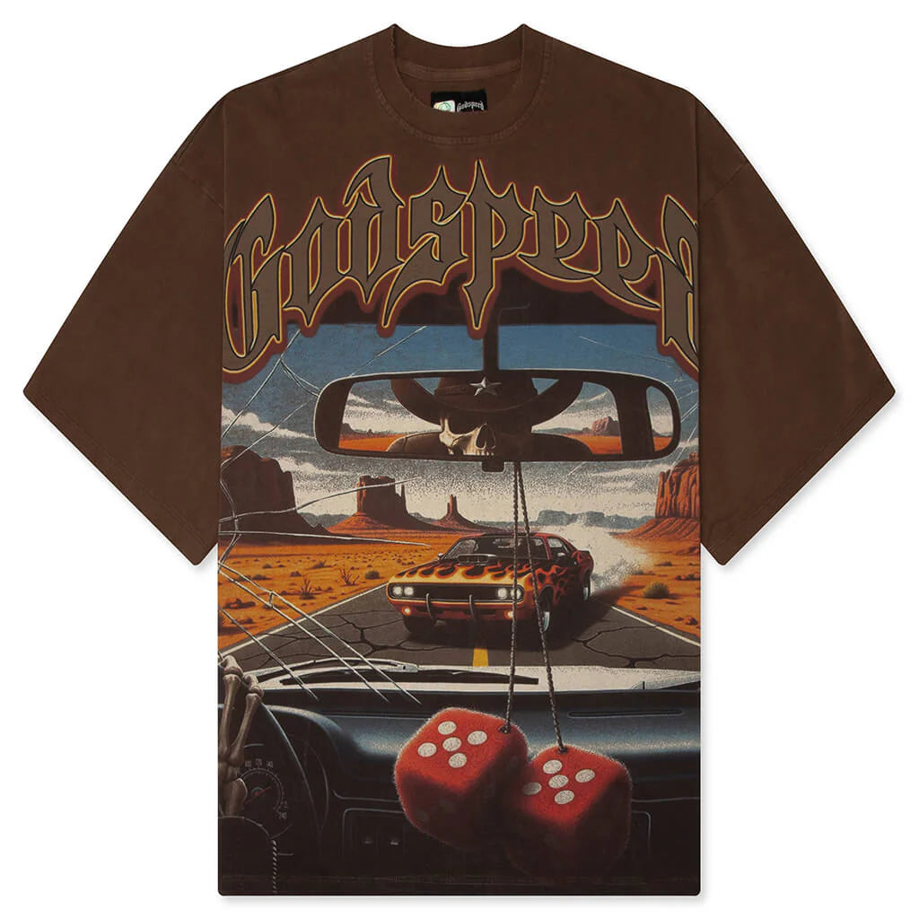 On the Run II T Shirt Brown