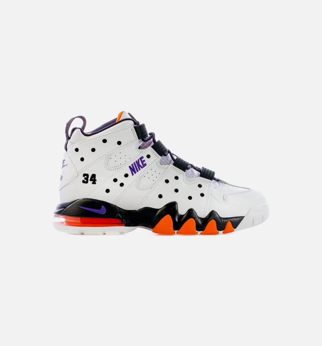Air Max CB 94 Suns Mens Lifestyle Shoe White Varsity Purple Black Total Orange