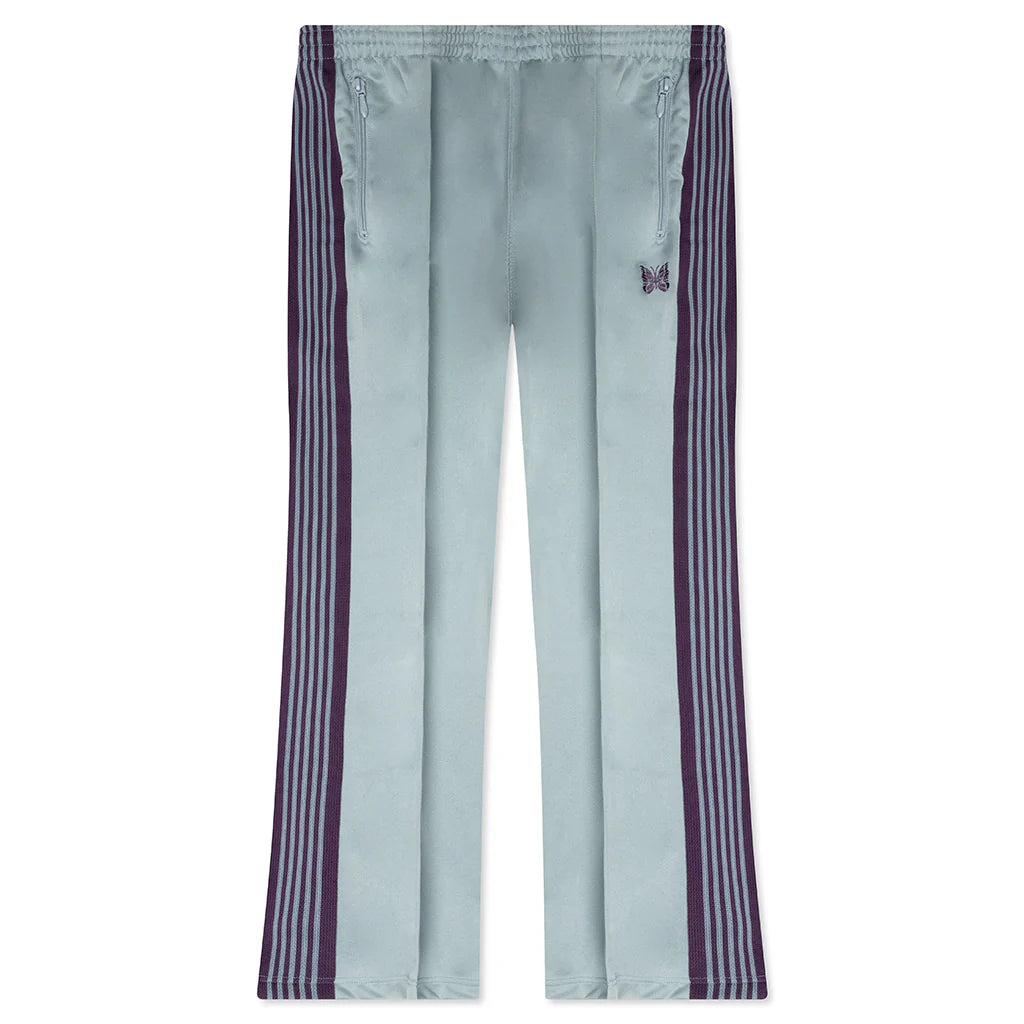 Poly Smooth Boot Cut Track Pant Sax