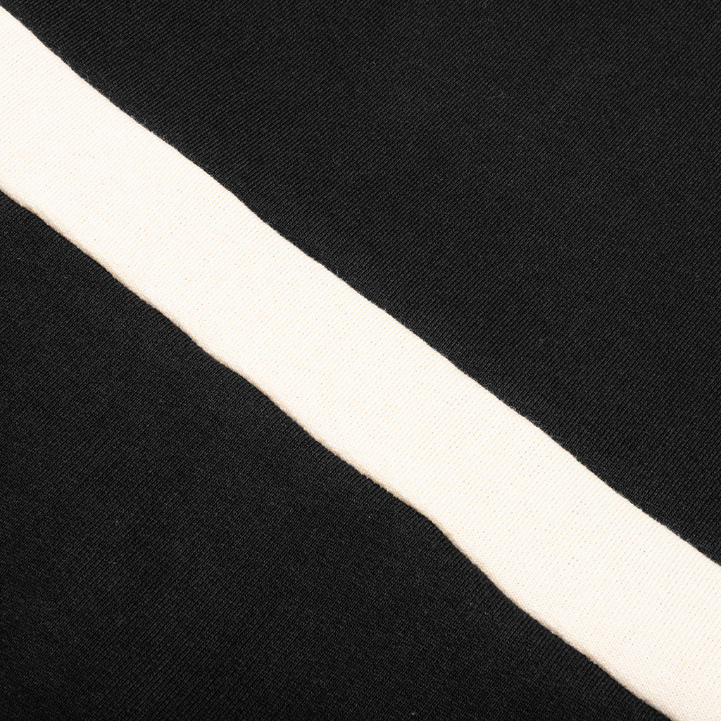 Stripe Sweatshirt Black Natural