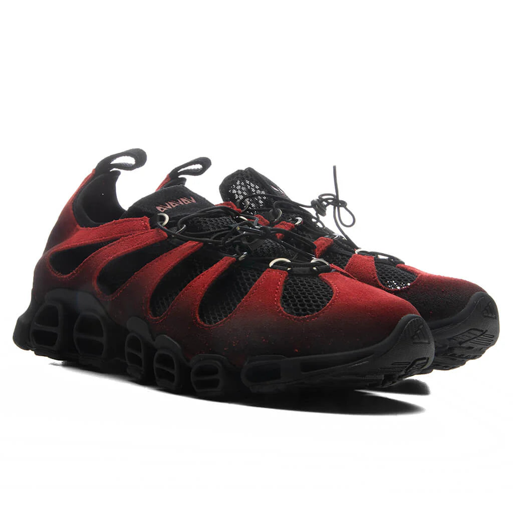 adidas Originals x Avavav Womens Megaride Core Black Power Red Power Red