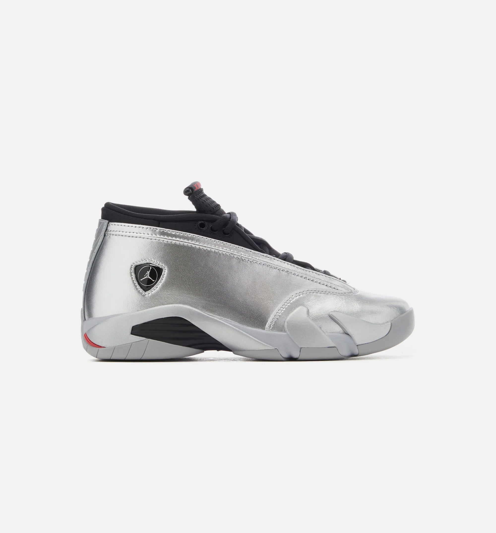 Air Jordan 14 Retro Low Metallic Silver Womens Lifestyle Shoe Silver