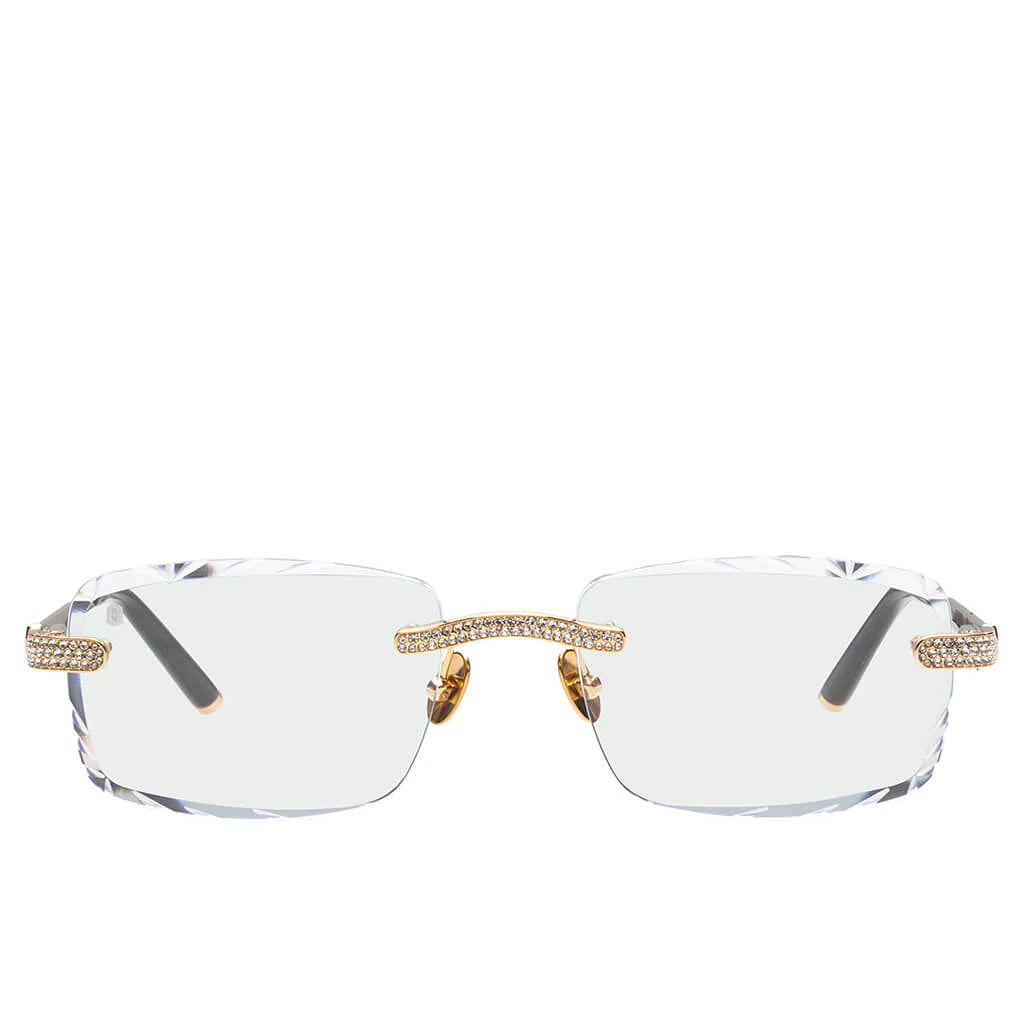 Iced Signature Gem Cut Clear