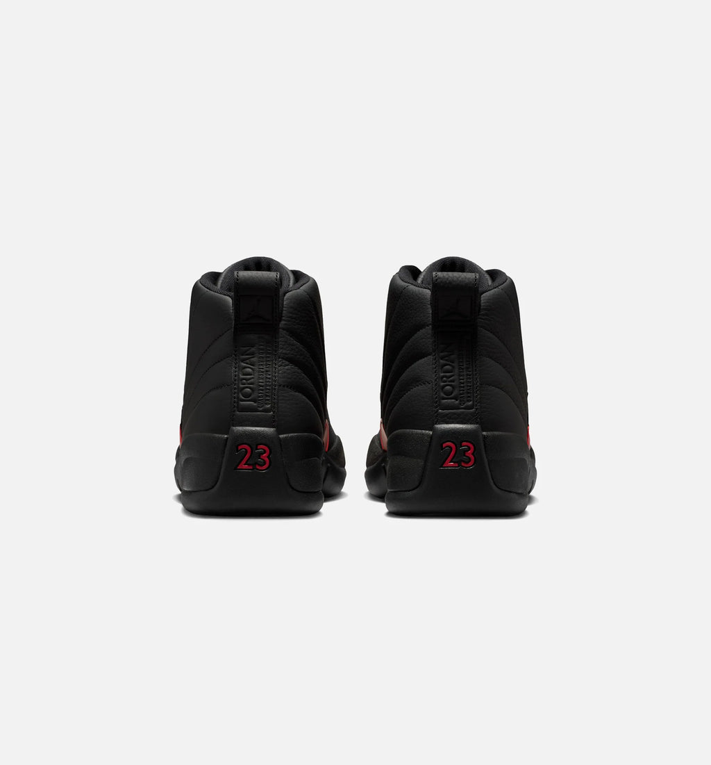 Air Jordan 12 Retro Bloodline Mens Lifestyle Shoe Black Varsity Red Free Shipping