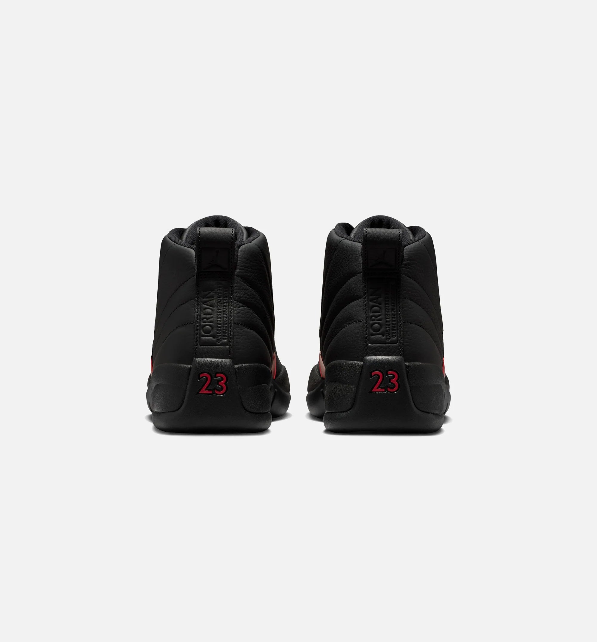 Air Jordan 12 Retro Bloodline Mens Lifestyle Shoe Black Varsity Red Free Shipping