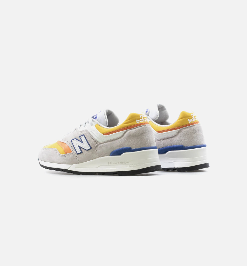 997 Made In USA Mens Lifestyle Shoe Grey Orange