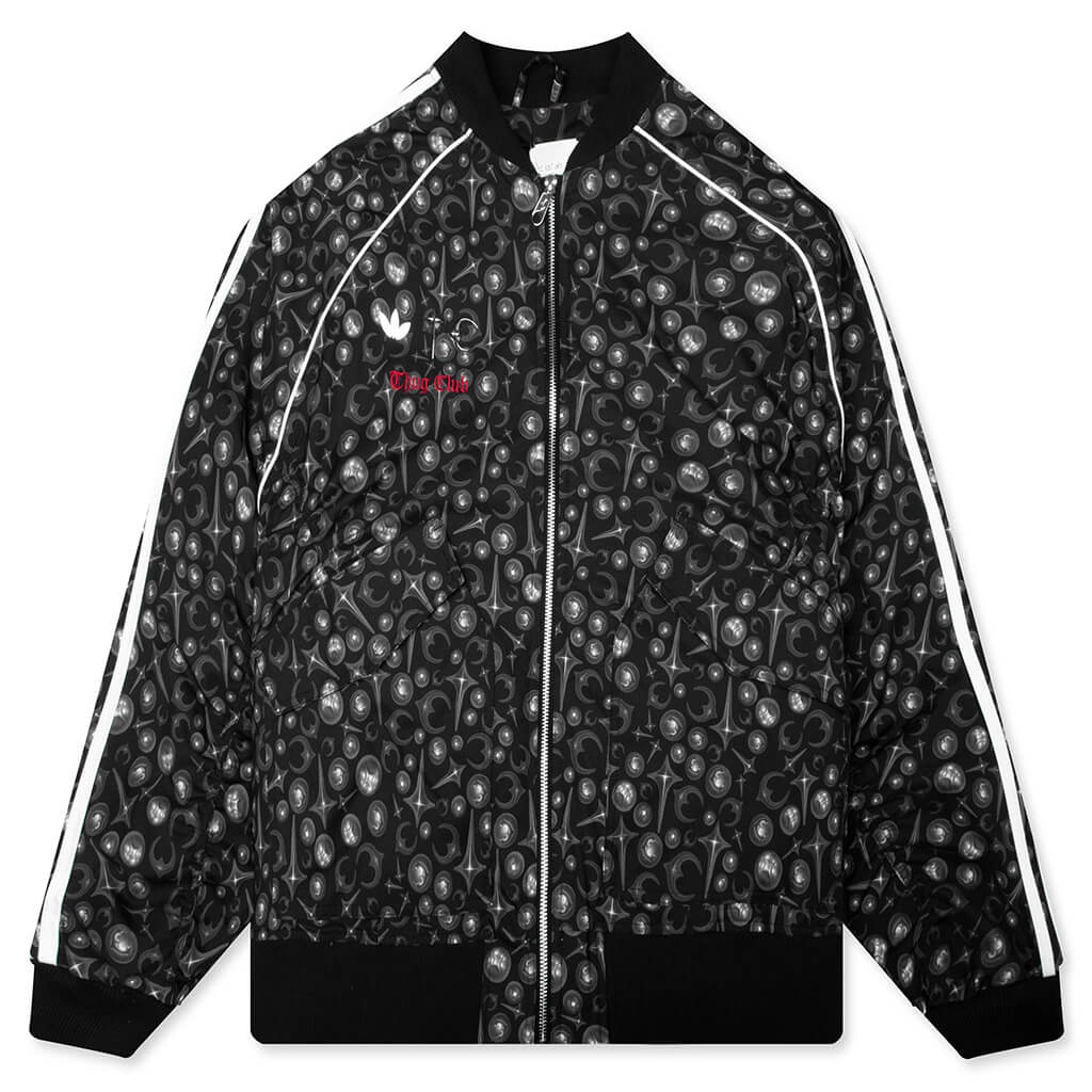 adidas Originals x Thug Club Superstar Jacket Black White