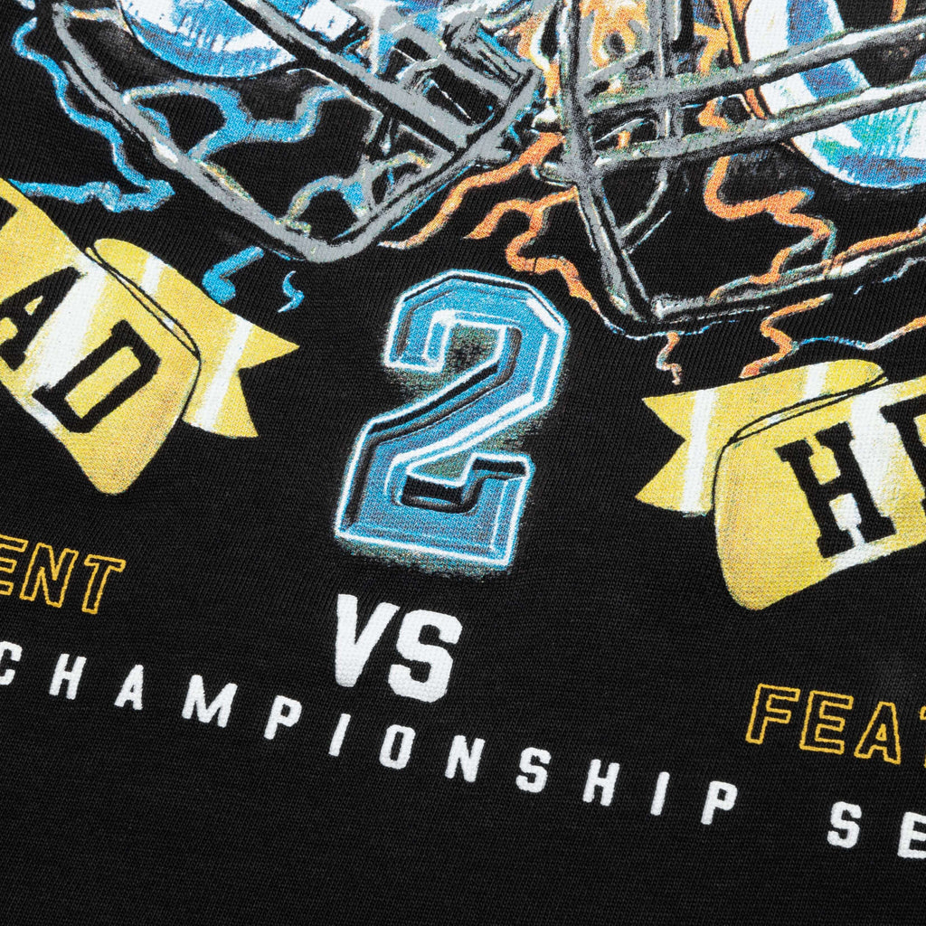 Feature x Represent Head 2 Head L S T Shirt Stained Black